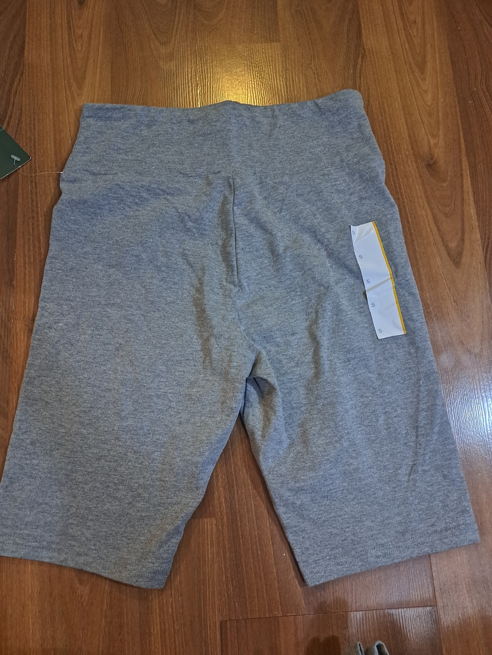 wild fable Heather Grey High-Rise Bike Shorts - Picture 3 of 4